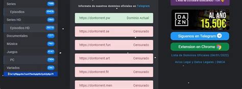 dontorrent nuevo dominio 2021|DonTorrent: qué es y cómo saber cuál es el nuevo dominio.
